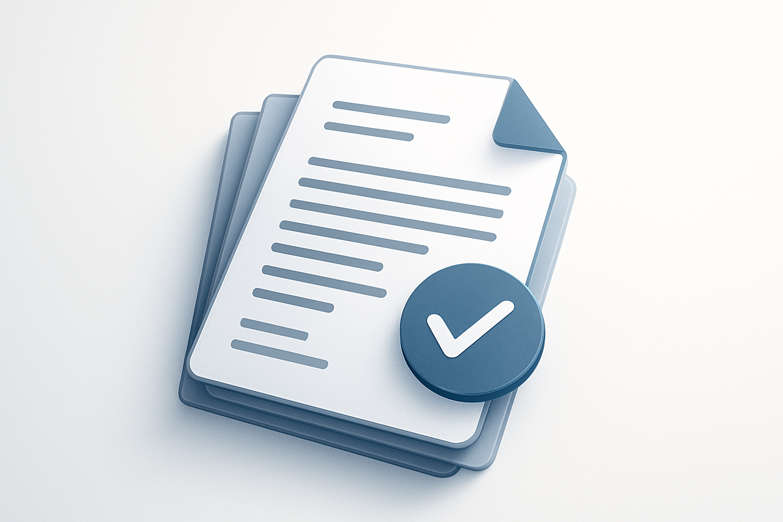 Icône de contrat élégant - Conditions générales de vente et termes contractuels FKR MULTI-SERVICES